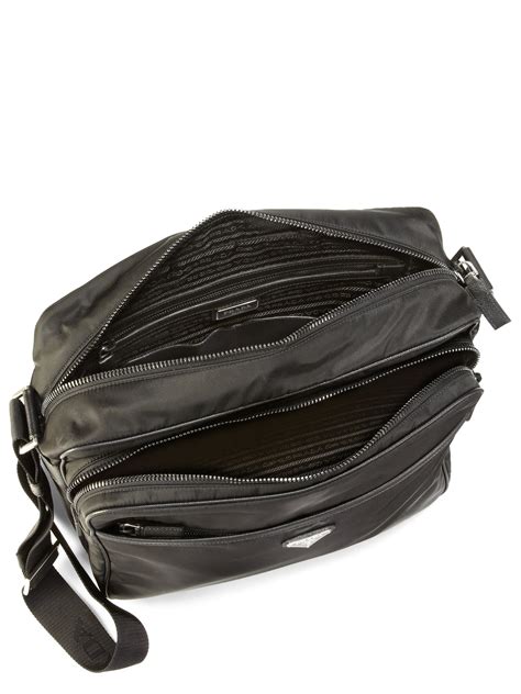 prada crossbody bag men|nylon shoulder bags for men.